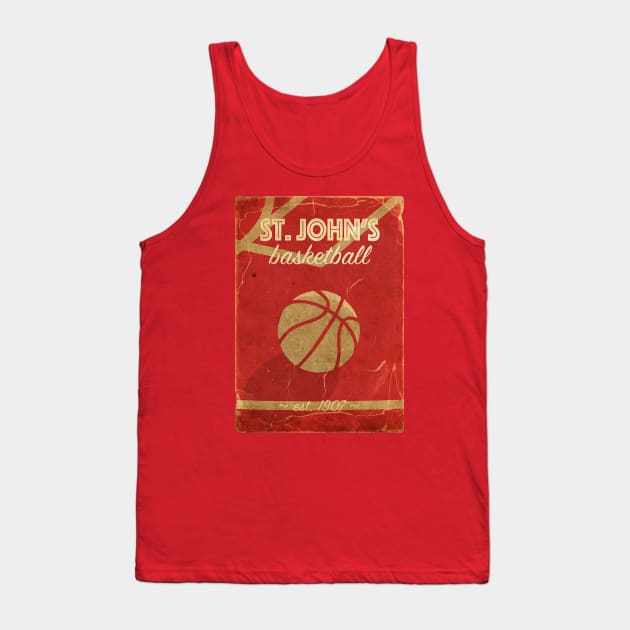 COVER SPORT - ST JOHNS BASKETBALL EST 1907 Tank Top by FALORI